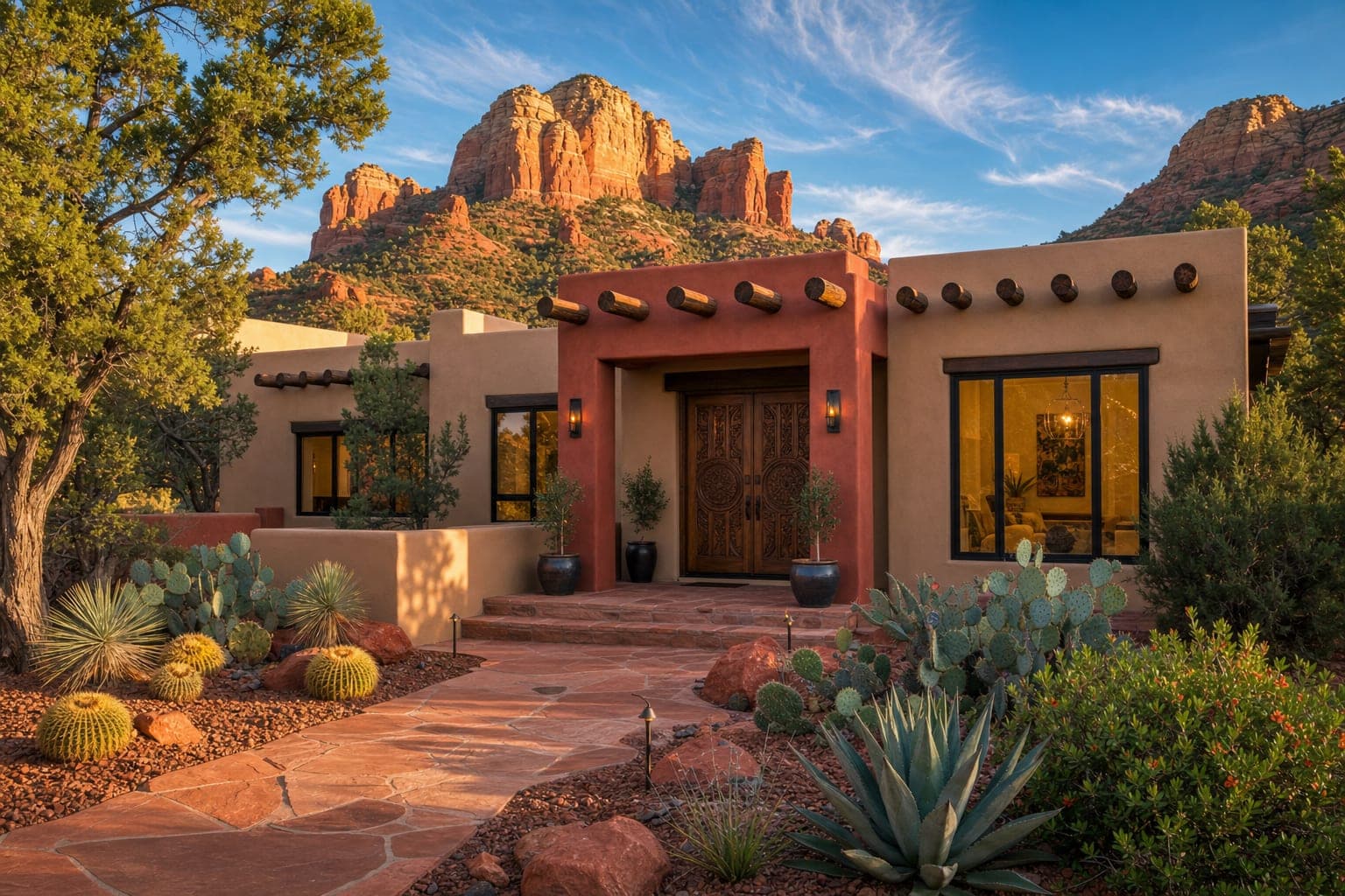 Luxury vacation rental home with pool