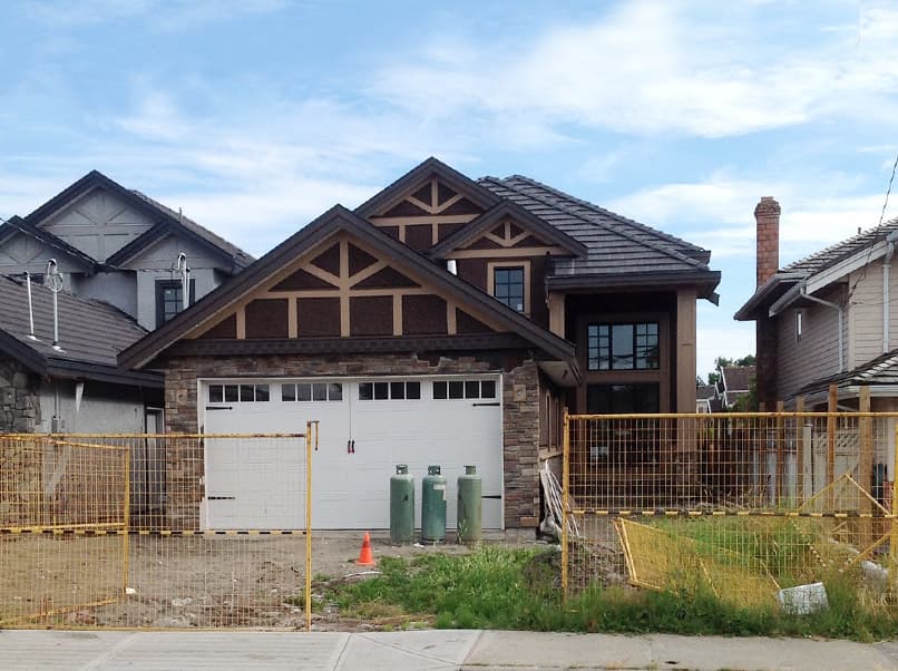 Two single-family builds — Richmond, BC